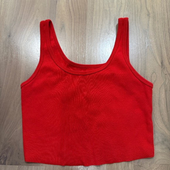 Red Rank Top - Picture 1 of 1